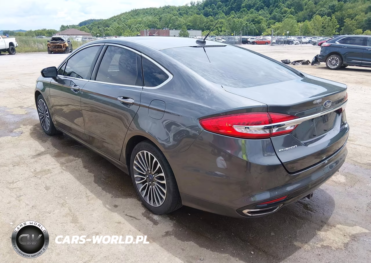 2017 Ford Fusion Se VIN:3FA6P0T91HR176525 - 3