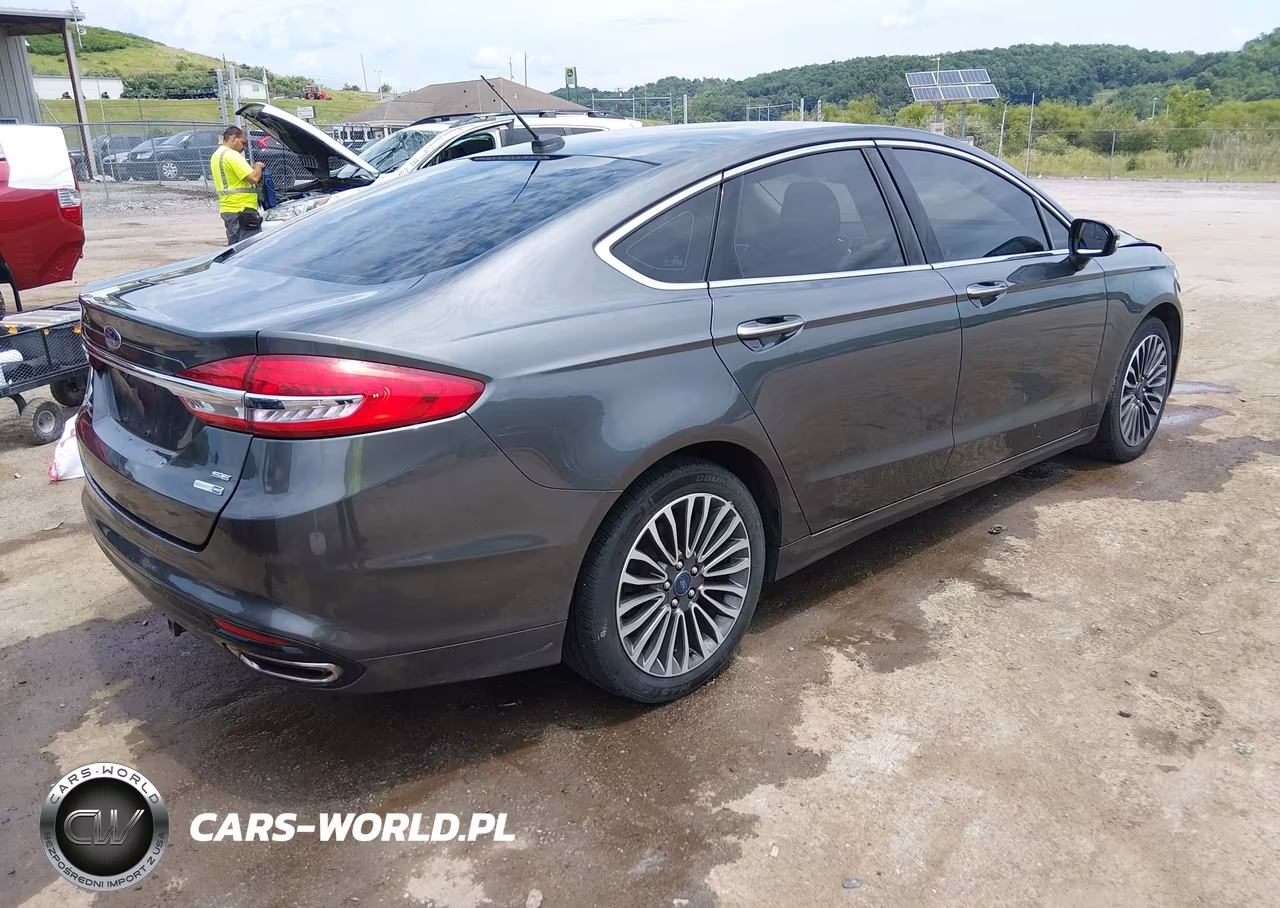 2017 Ford Fusion Se VIN:3FA6P0T91HR176525 - 4