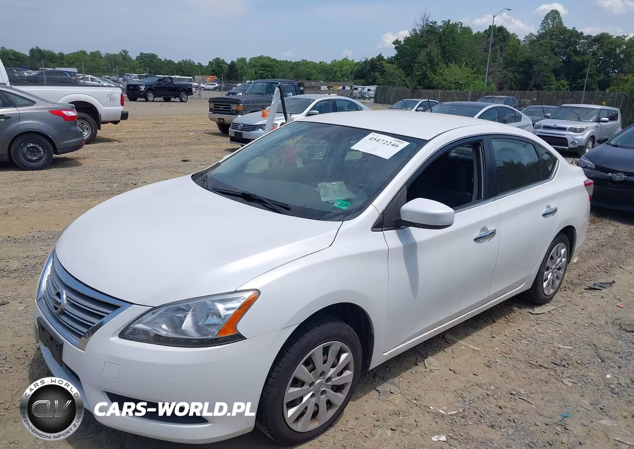 2014 Nissan Sentra Sv VIN:3N1AB7AP0EL663150 - 2