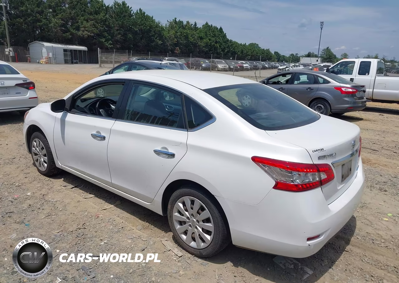 2014 Nissan Sentra Sv VIN:3N1AB7AP0EL663150 - 3