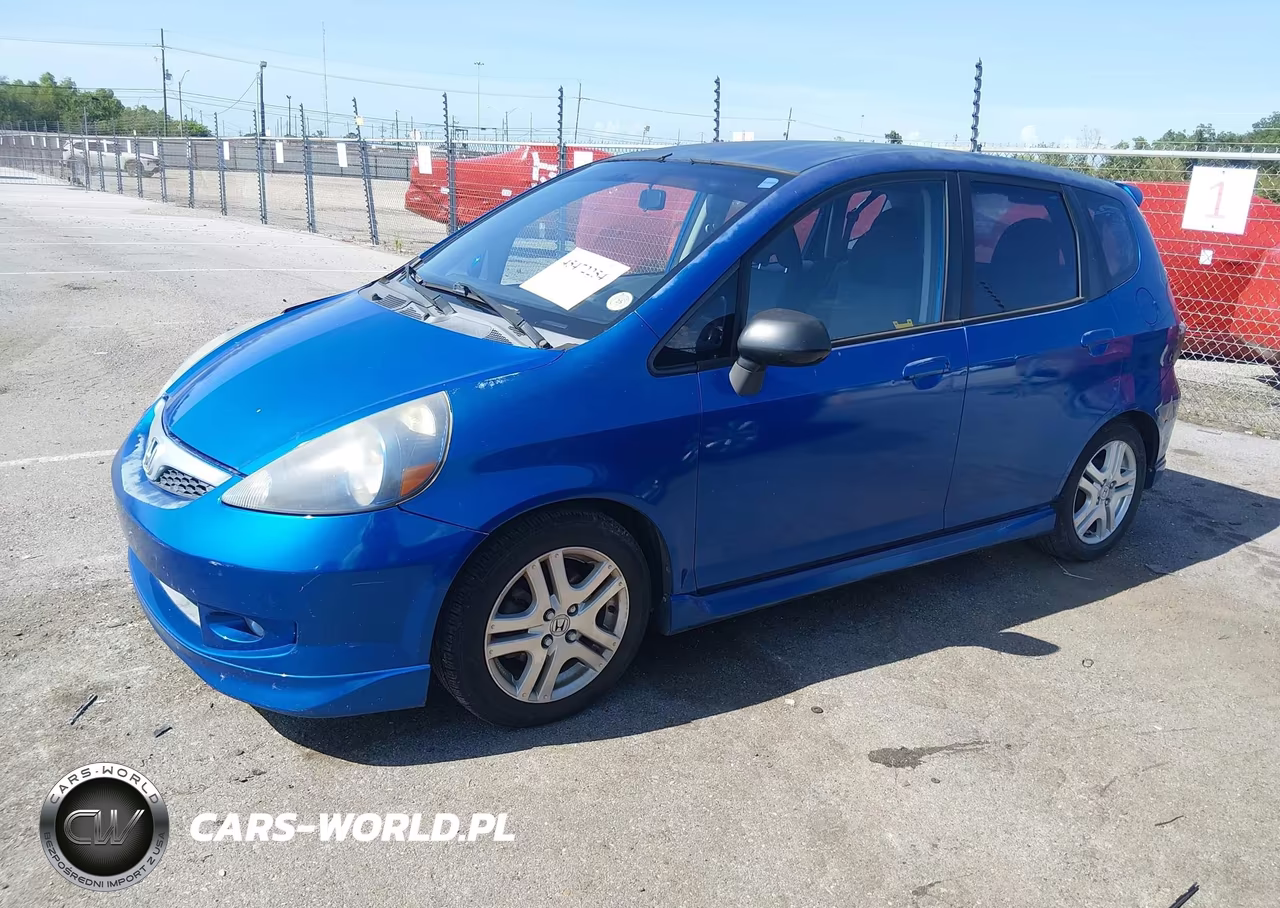 2007 Honda Fit Sport VIN:JHMGD38647S047672 - 6