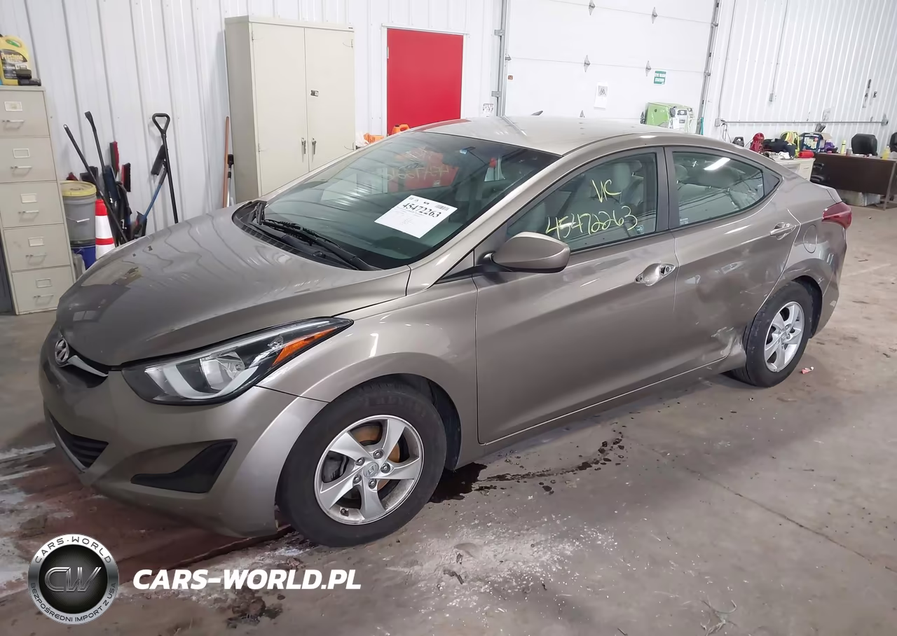 2015 Hyundai Elantra Se VIN:5NPDH4AE7FH620688 - 2