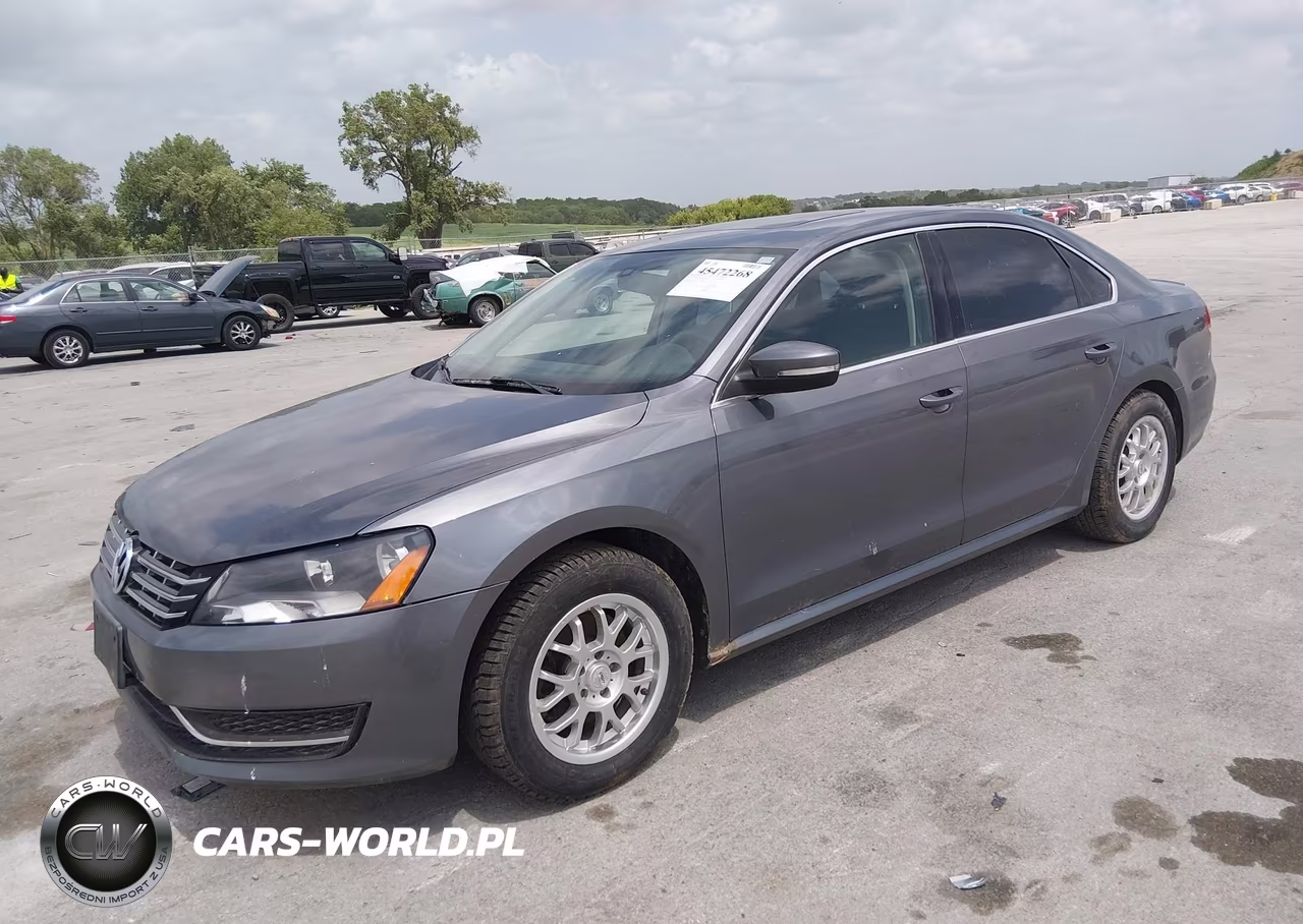 2014 Volkswagen Passat 2.0L Tdi Se VIN:1VWBN7A34EC064198 - 2