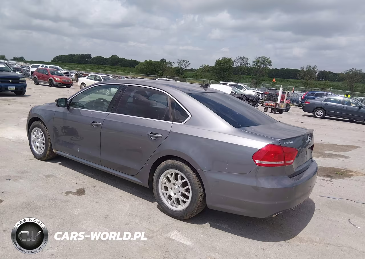 2014 Volkswagen Passat 2.0L Tdi Se VIN:1VWBN7A34EC064198 - 3