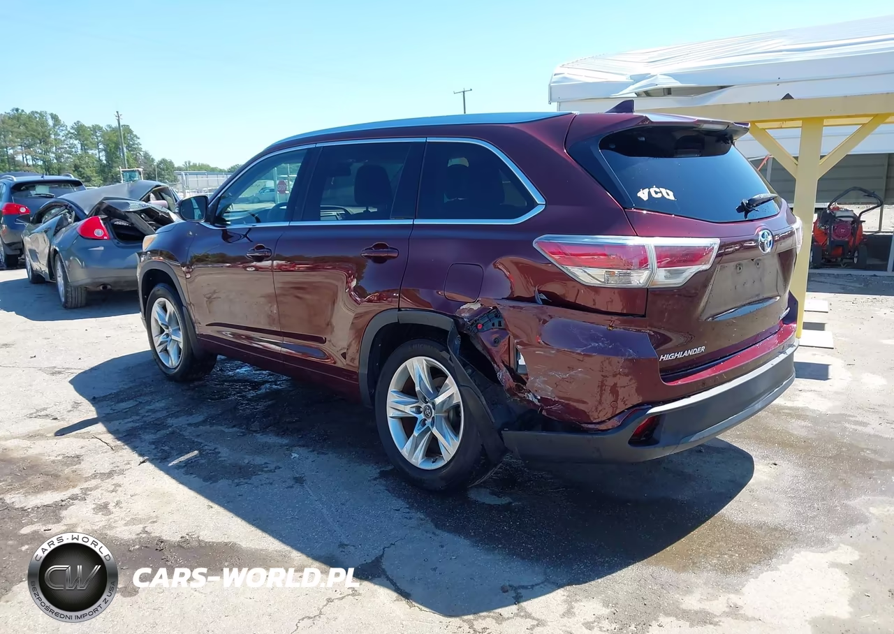 2016 Toyota Highlander Limited Platinum V6 VIN:5TDDKRFH1GS298062 - 3