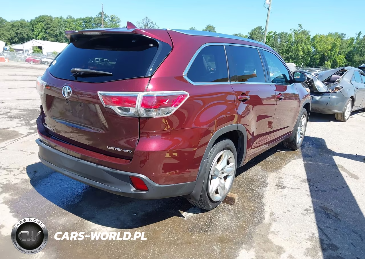 2016 Toyota Highlander Limited Platinum V6 VIN:5TDDKRFH1GS298062 - 4