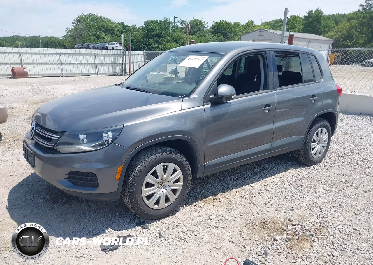 2014 Volkswagen Tiguan S VIN:WVGCV3AX4EW624105 - 2