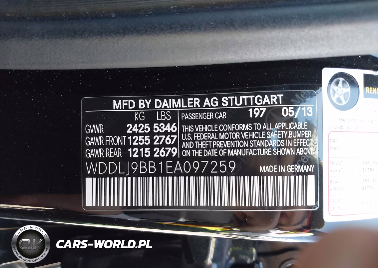 2014 Mercedes-Benz Cls 550 4Matic VIN:WDDLJ9BB1EA097259 - 9