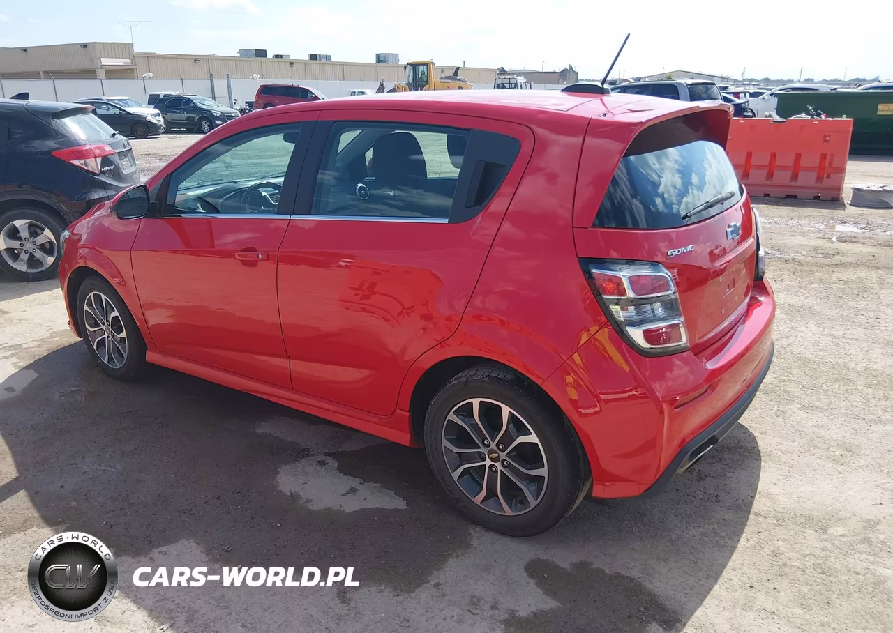 2017 Chevrolet Sonic Lt Auto VIN:1G1JD6SH8H4168805 - 3