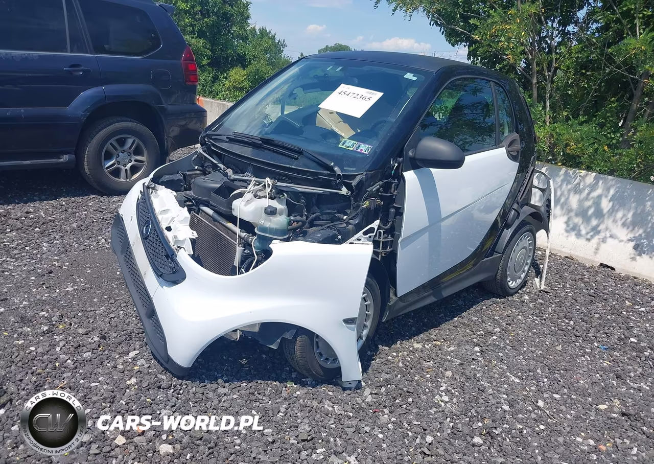 2015 Smart Fortwo Pure VIN:WMEEJ3BA4FK798656 - 2