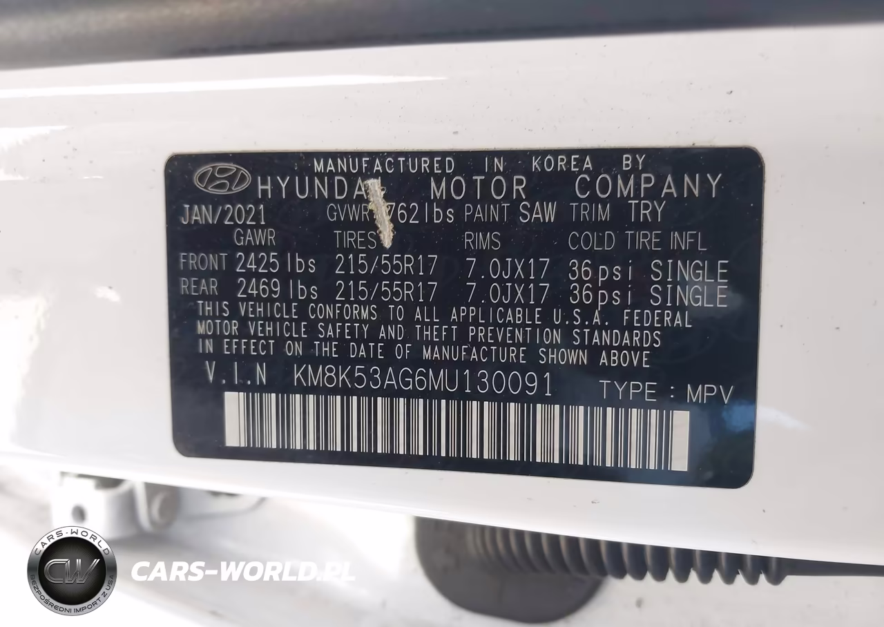 2021 Hyundai Kona Electric Ultimate VIN:KM8K53AG6MU130091 - 9
