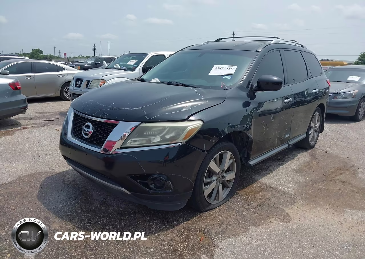 2014 Nissan Pathfinder Sv VIN:5N1AR2MN1EC692959 - 2