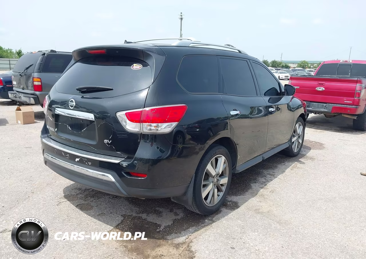 2014 Nissan Pathfinder Sv VIN:5N1AR2MN1EC692959 - 4