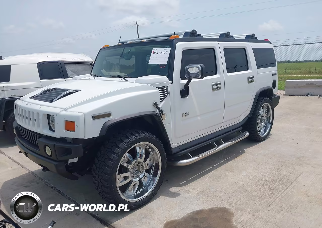 2003 Hummer H2 VIN:5GRGN23U33H123354 - 2
