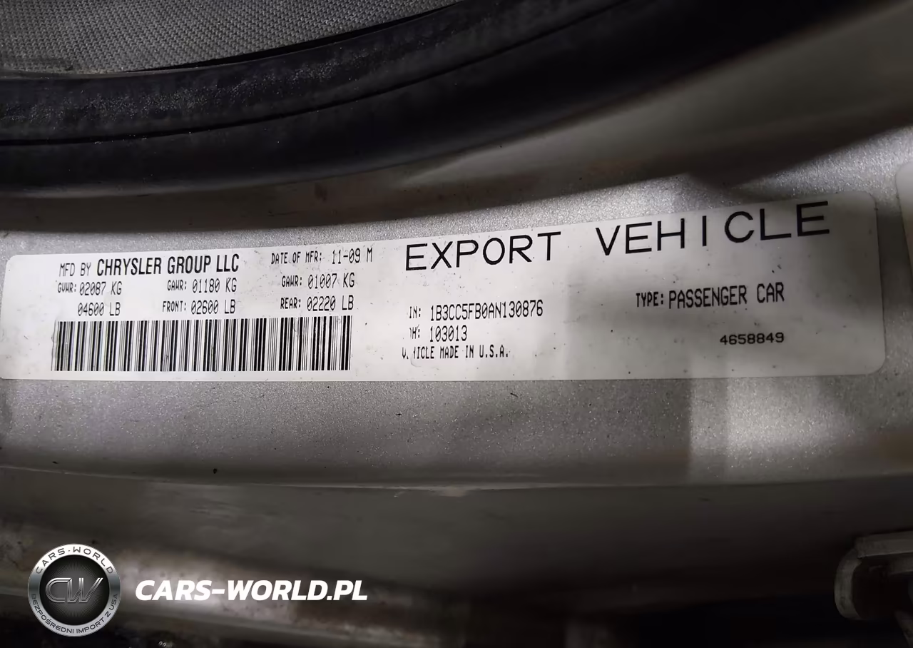 2010 Dodge Avenger R-T VIN:1B3CC5FB0AN130876 - 9