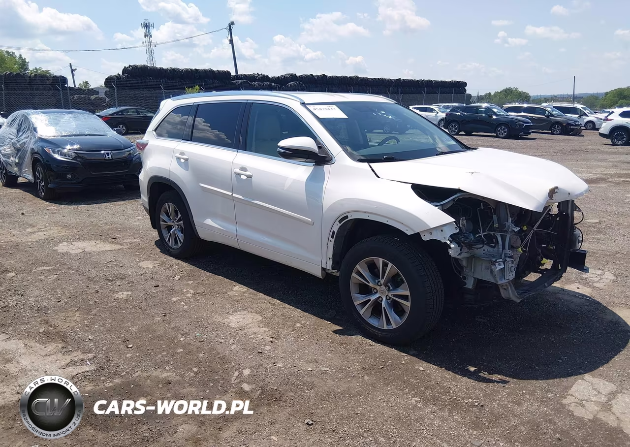 2015 Toyota Highlander Xle V6 – zdjęcie 1 z 17