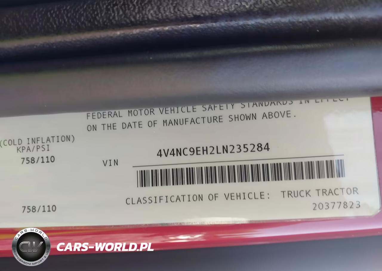 2020 Volvo Vnl VIN:4V4NC9EH2LN235284 - 8