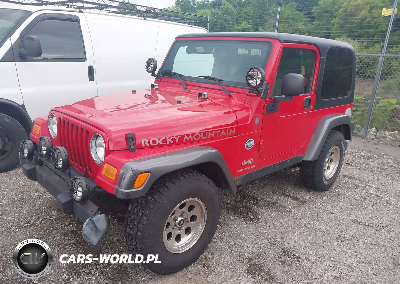 2004 Jeep Wrangler X VIN:1J4FA39S04P798388 - 2