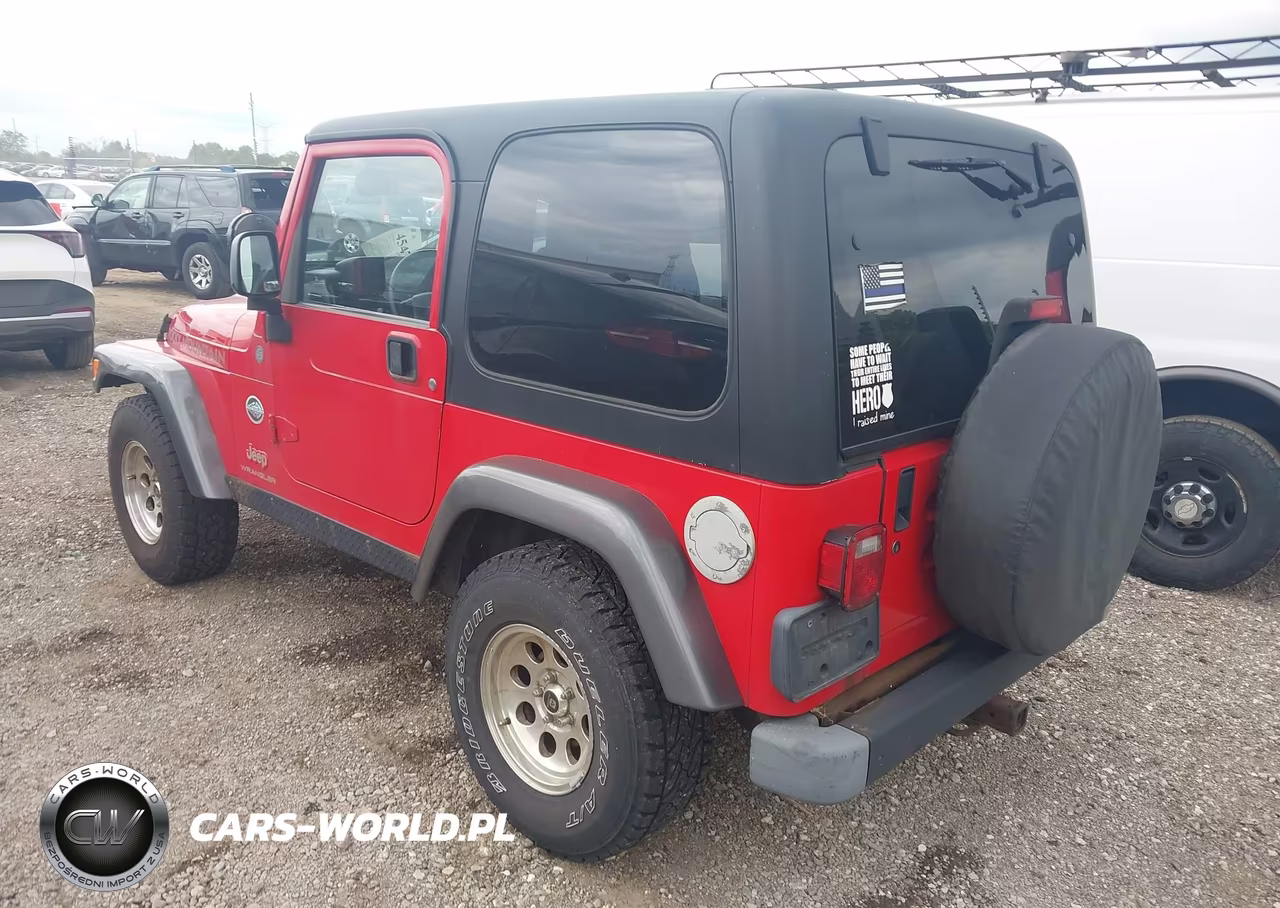 2004 Jeep Wrangler X VIN:1J4FA39S04P798388 - 3