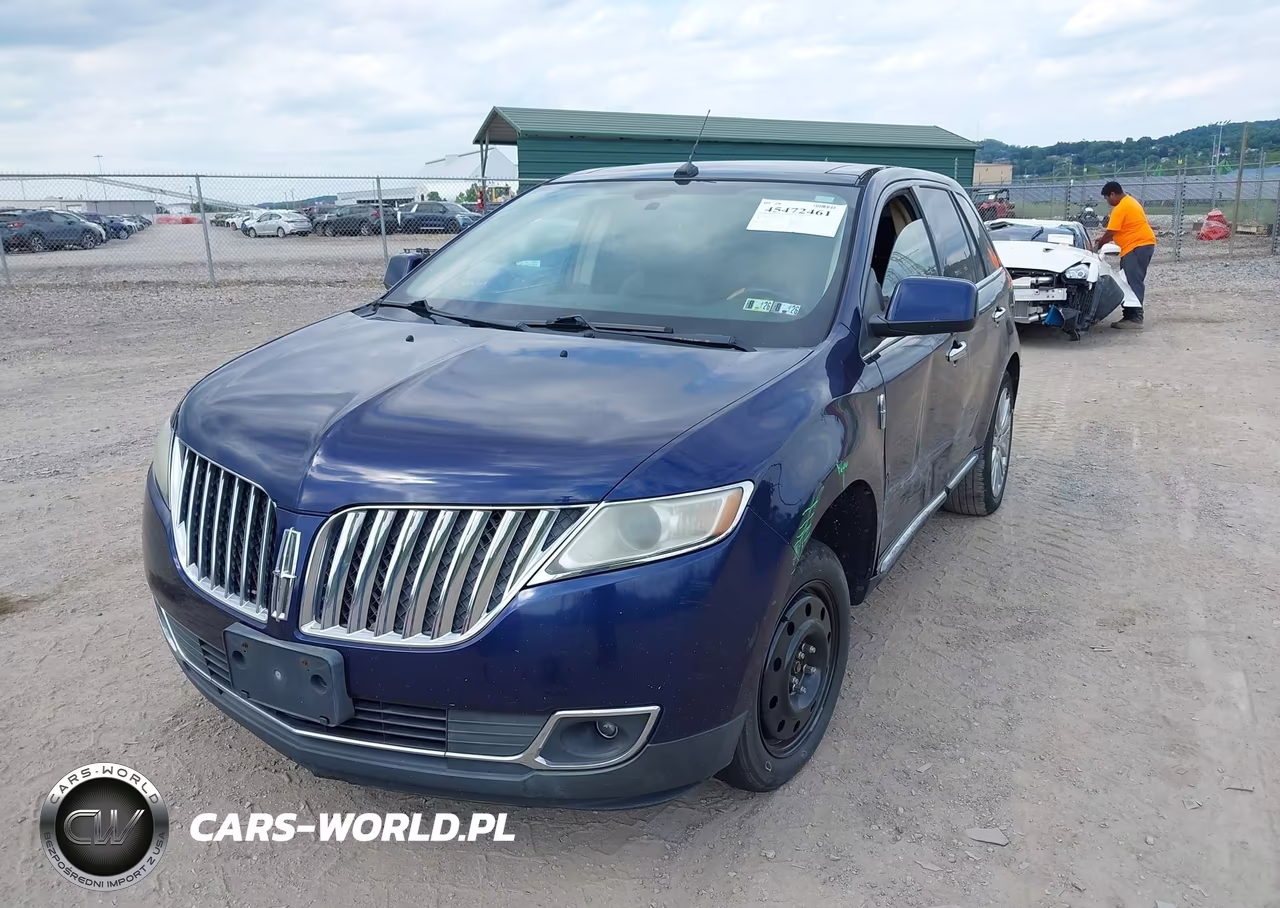 2011 Lincoln Mkx VIN:2LMDJ8JK8BBJ10924 - 2