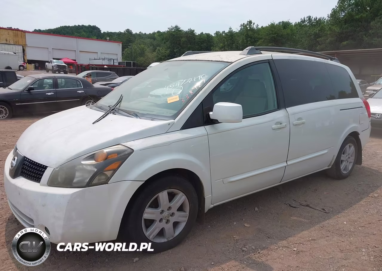 2004 Nissan Quest 3.5 Sl VIN:5N1BV28UX4N338927 - 2