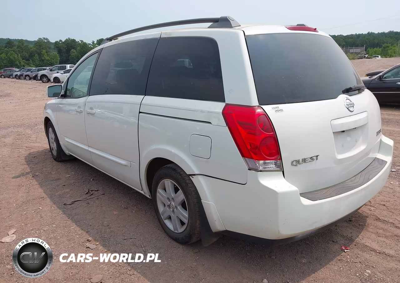 2004 Nissan Quest 3.5 Sl VIN:5N1BV28UX4N338927 - 3