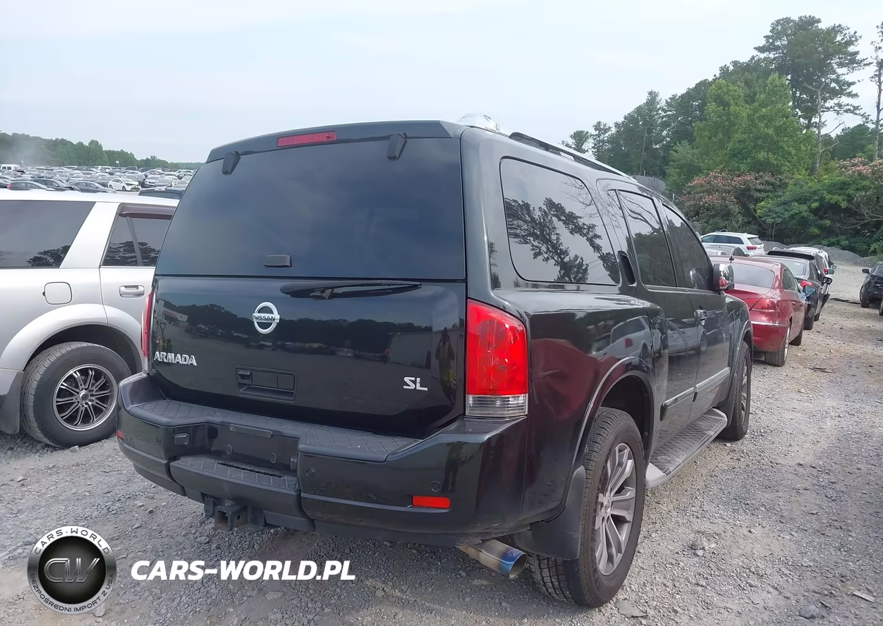 2015 Nissan Armada Sl VIN:5N1AA0NC3FN606212 - 4