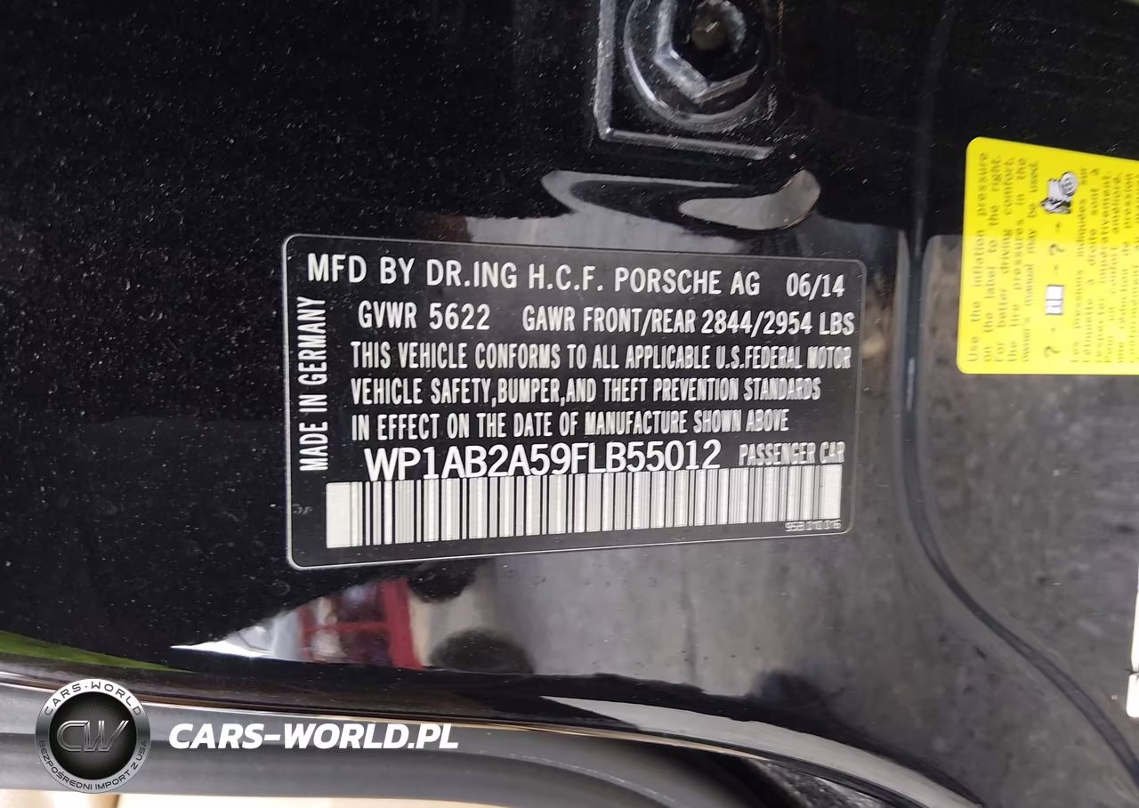 2015 Porsche Macan S VIN:WP1AB2A59FLB55012 - 9