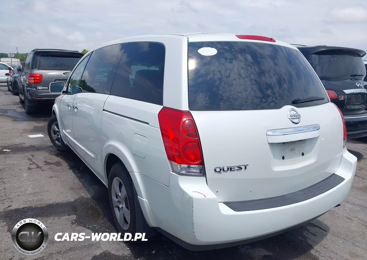 2007 Nissan Quest 3.5 VIN:5N1BV28U37N137987 - 3