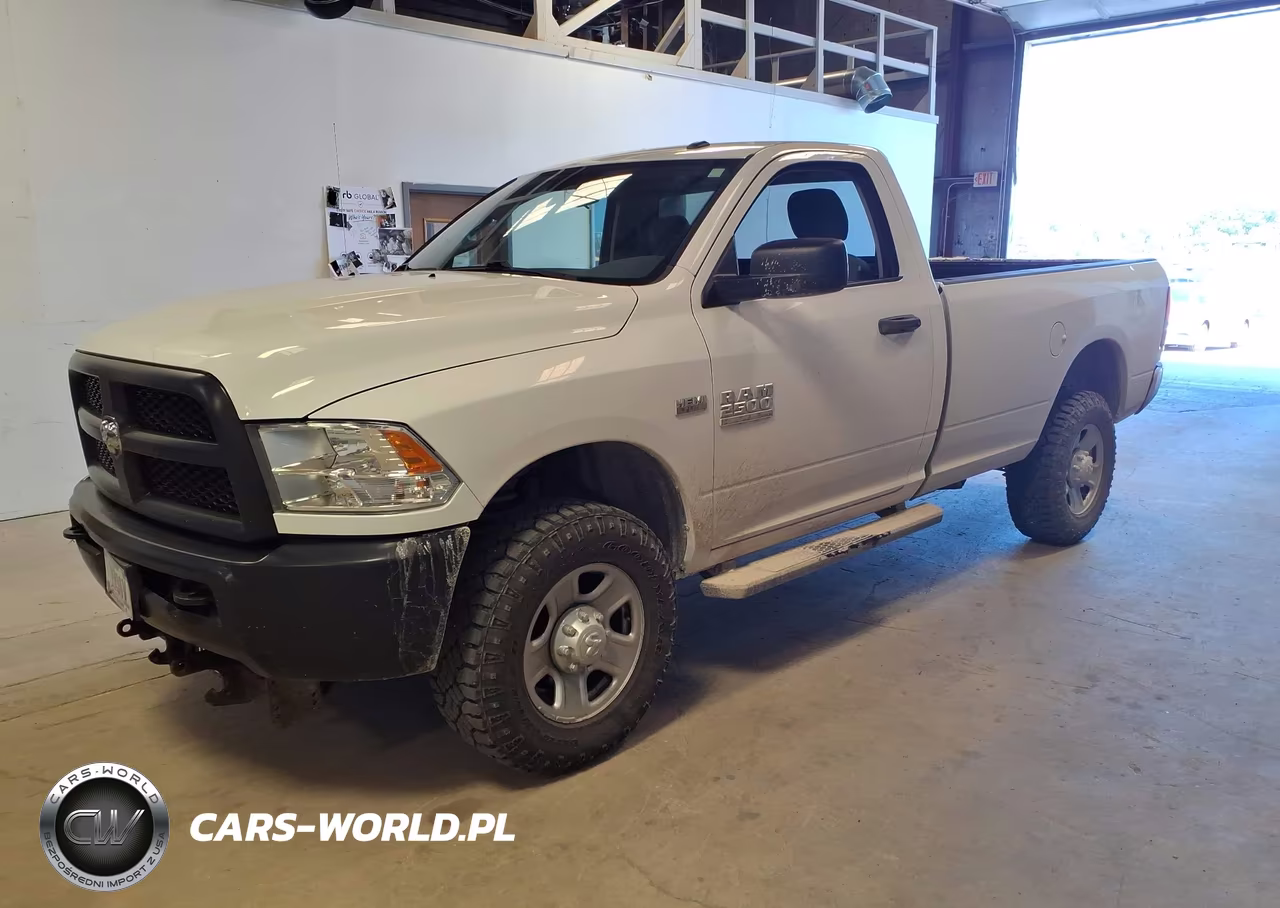 2018 Ram 2500 Tradesman 4X4 8' Box VIN:3C6LR5AT5JG287610 - 2