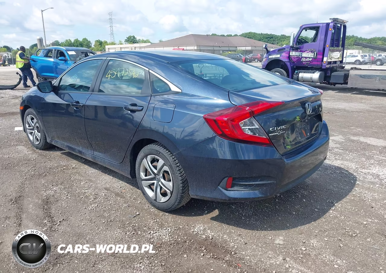 2016 Honda Civic Lx VIN:19XFC2F51GE082113 - 3