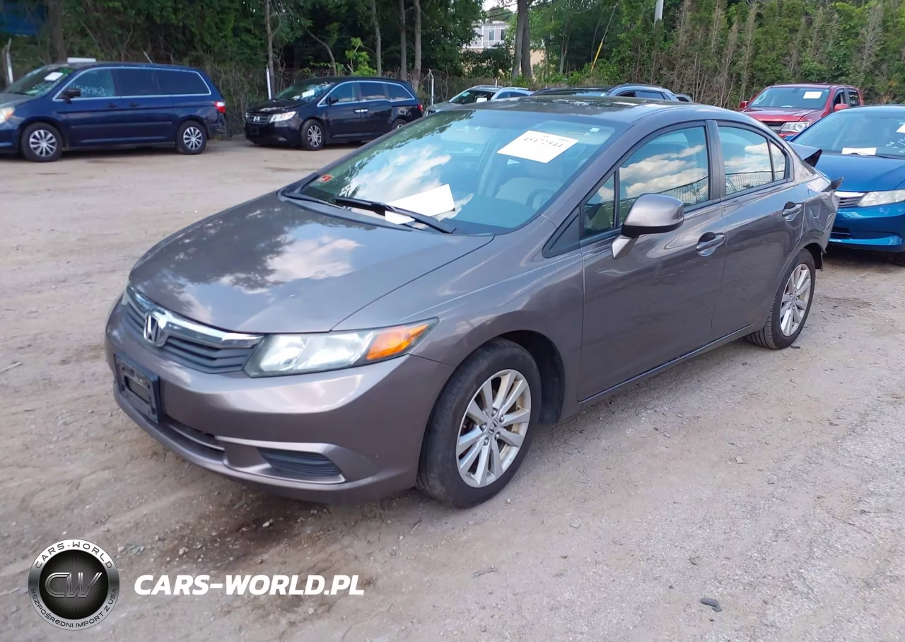 2012 Honda Civic Ex VIN:2HGFB2F8XCH548232 - 2
