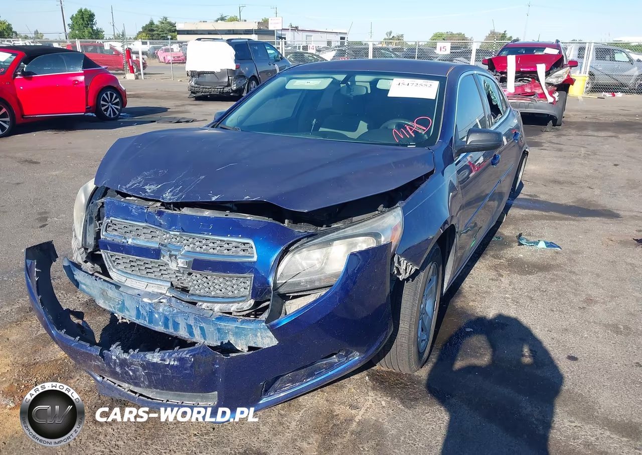 2013 Chevrolet Malibu 1Ls VIN:1G11B5SA3DU113322 - 2