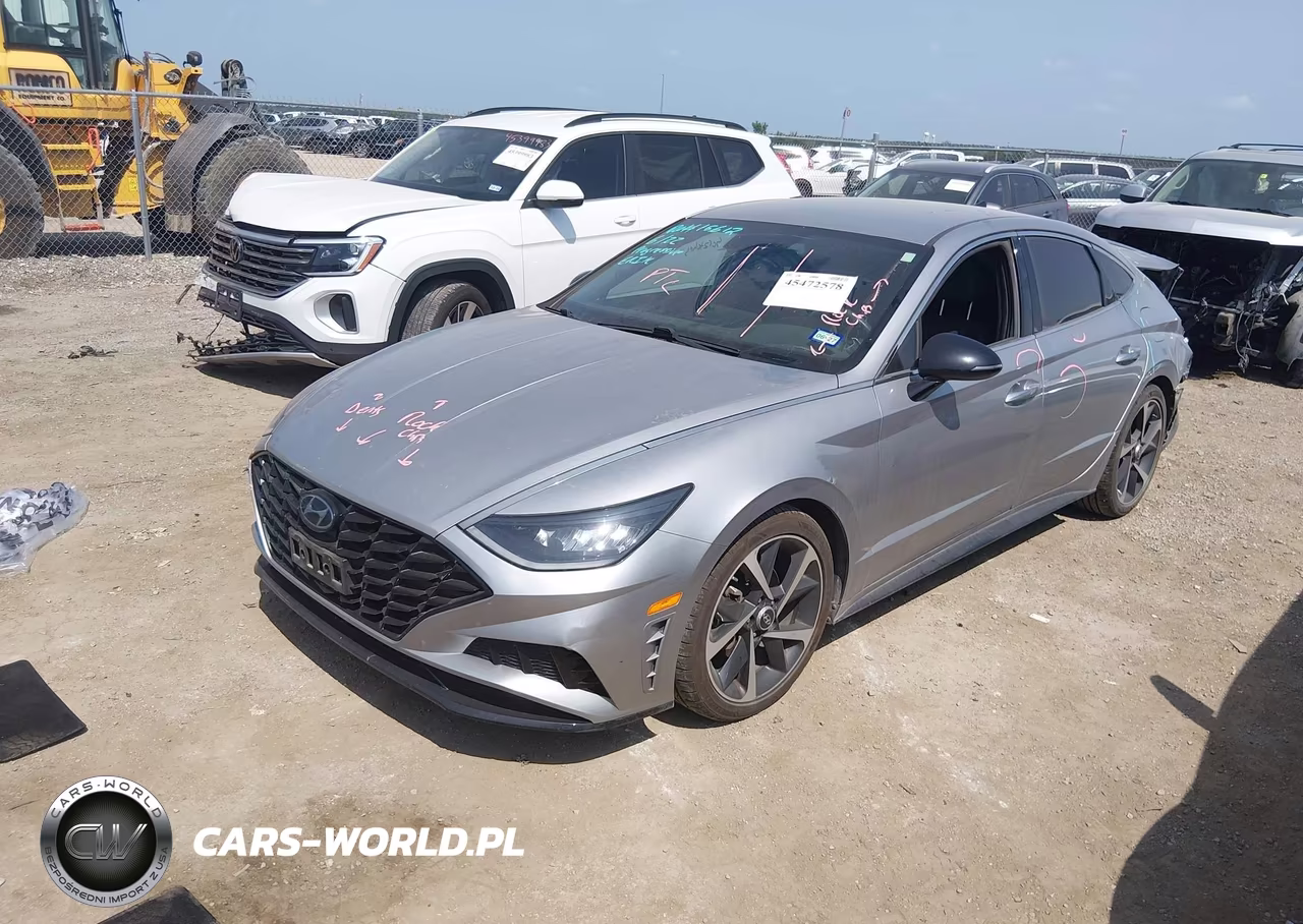 2021 Hyundai Sonata Sel Plus VIN:5NPEJ4J20MH129004 - 2