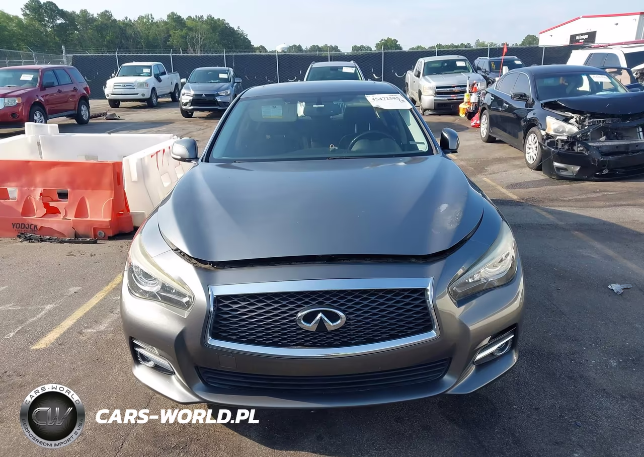2015 Infiniti Q50 Premium VIN:JN1BV7AR5FM421510 - 12