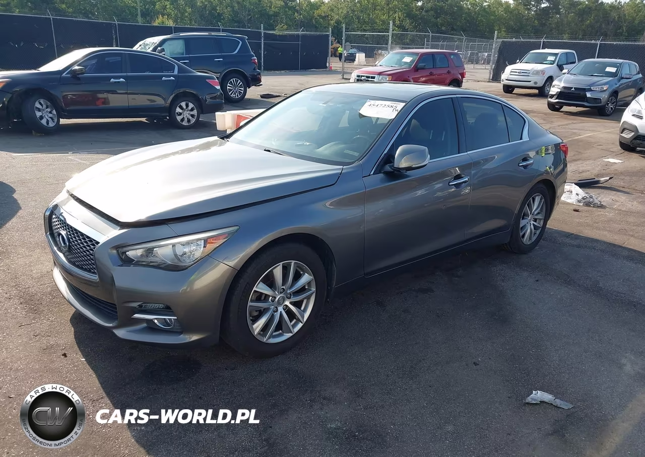 2015 Infiniti Q50 Premium VIN:JN1BV7AR5FM421510 - 2