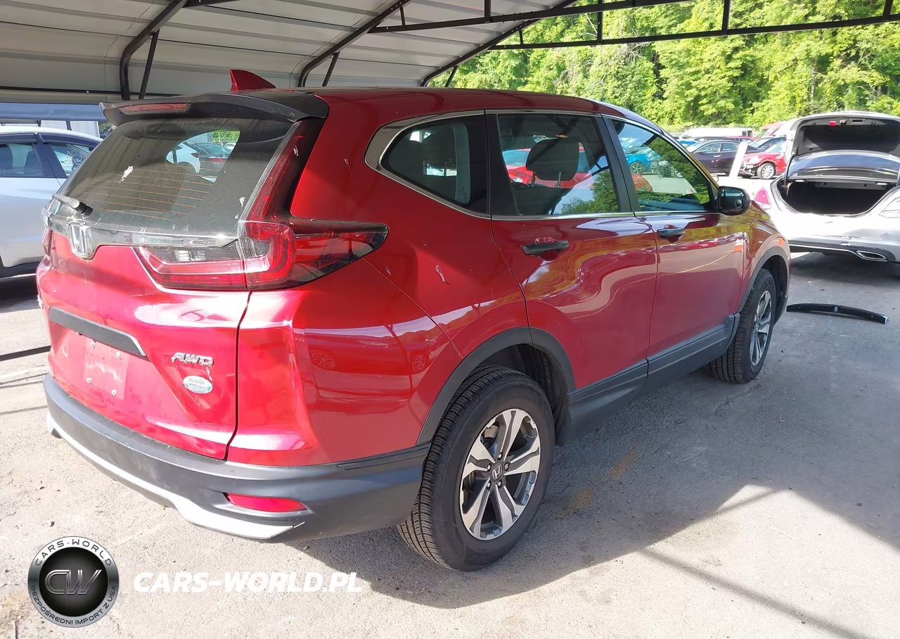 2020 Honda Cr-V Awd Lx VIN:2HKRW2H29LH647804 - 4