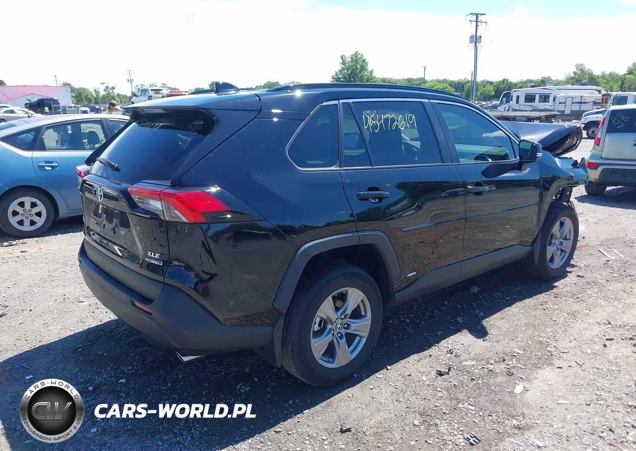 2024 Toyota Rav4 Hybrid Xle VIN:4T3RWRFV1RU148843 - 4