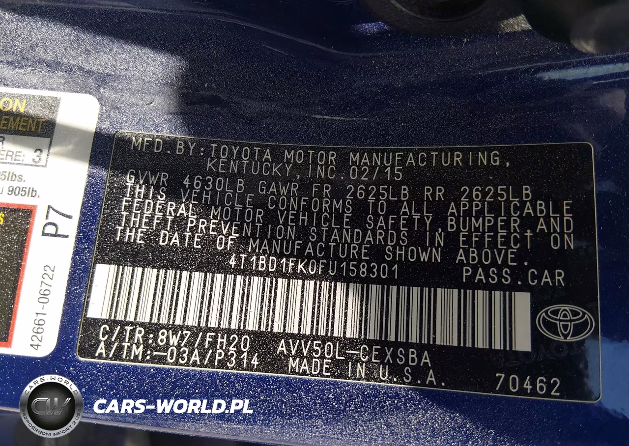 2015 Toyota Camry Hybrid Se VIN:4T1BD1FK0FU158301 - 9