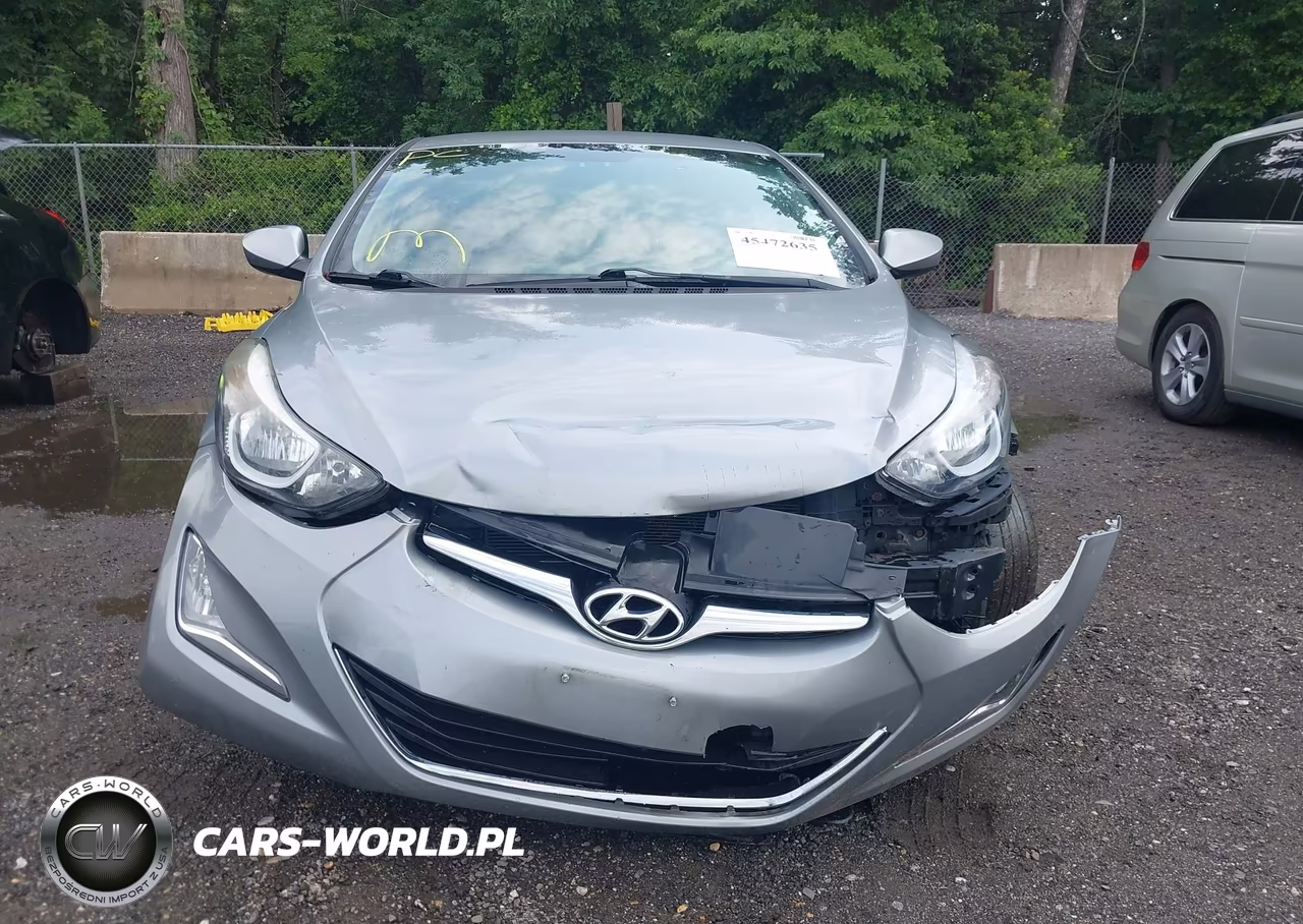 2015 Hyundai Elantra Se VIN:5NPDH4AE9FH588049 - 12