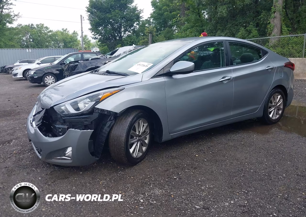 2015 Hyundai Elantra Se VIN:5NPDH4AE9FH588049 - 2