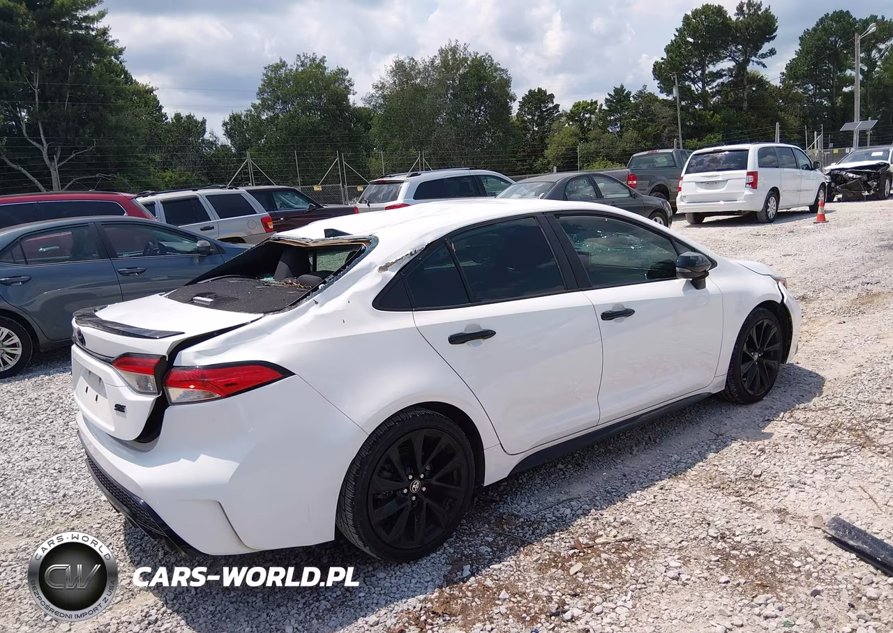 2021 Toyota Corolla Se Nightshade Edition VIN:5YFS4MCE0MP066281 - 4