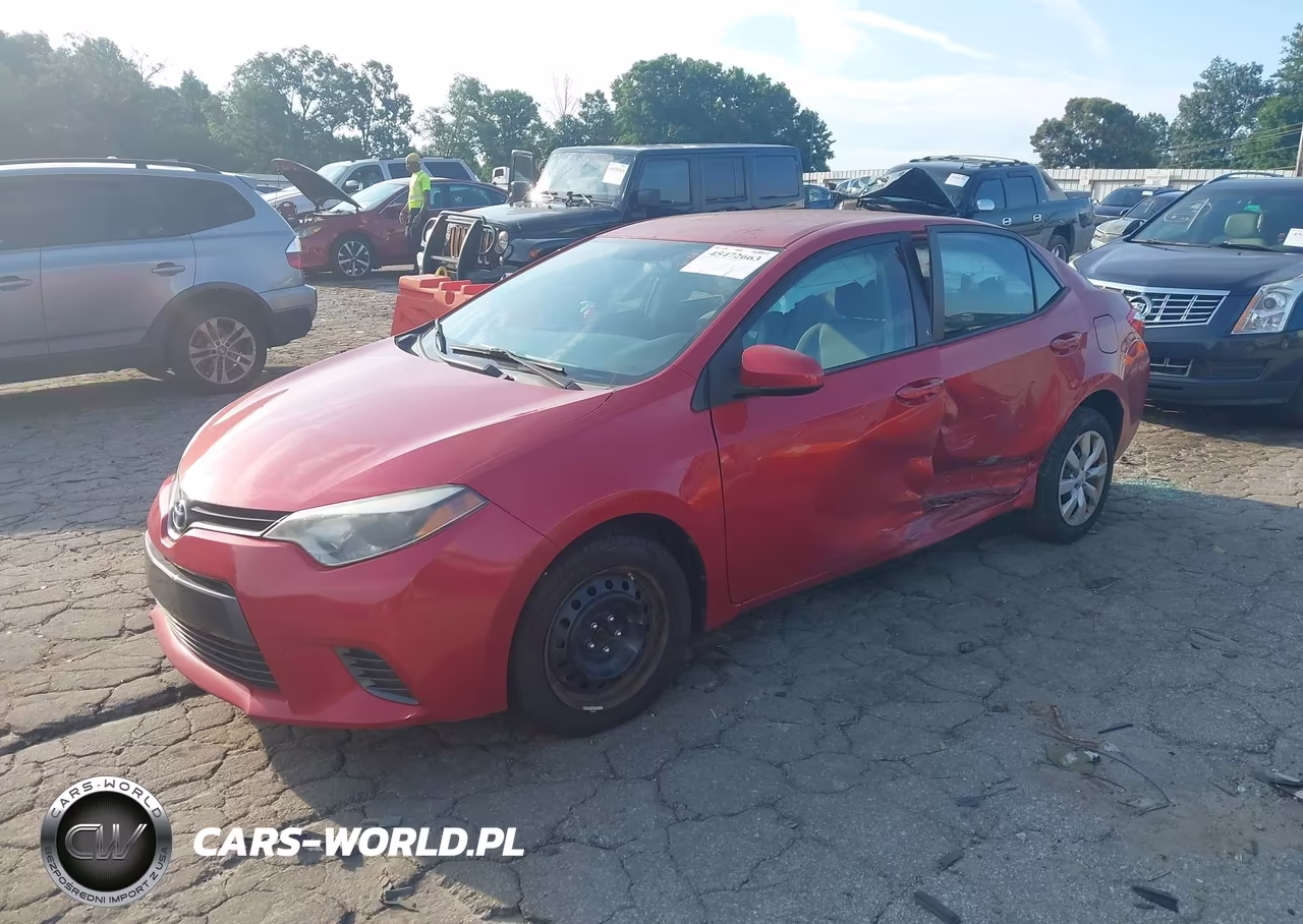 2015 Toyota Corolla Le VIN:2T1BURHE7FC398890 - 2