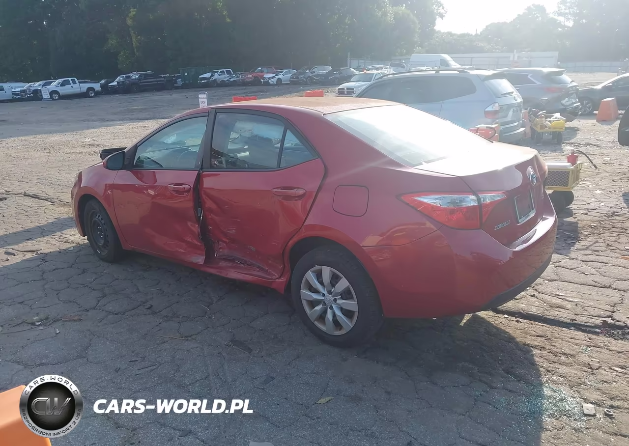 2015 Toyota Corolla Le VIN:2T1BURHE7FC398890 - 3