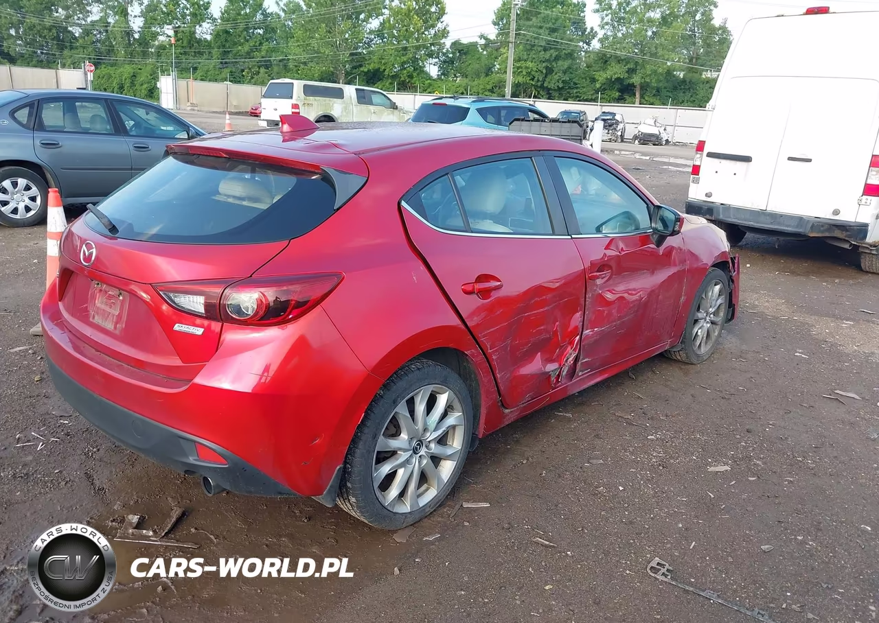 2015 Mazda Mazda3 S Grand Touring VIN:JM1BM1M3XF1236116 - 4