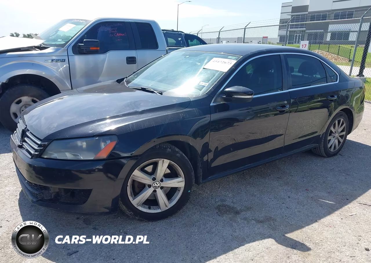 2013 Volkswagen Passat 2.5L Se VIN:1VWBH7A30DC120188 - 2
