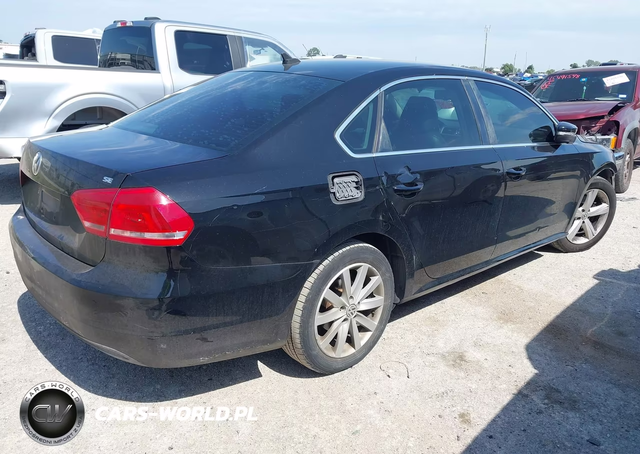 2013 Volkswagen Passat 2.5L Se VIN:1VWBH7A30DC120188 - 4