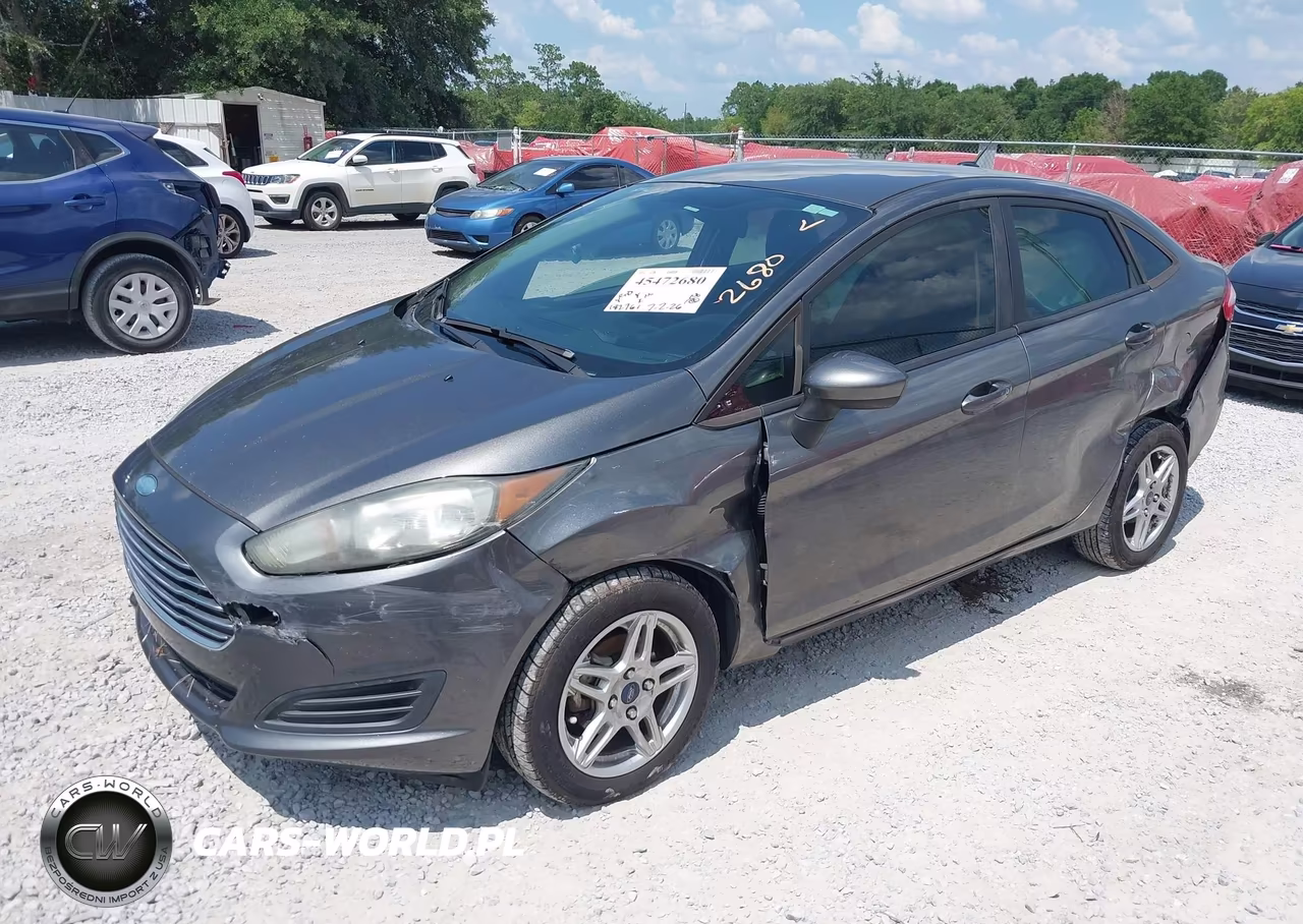 2017 Ford Fiesta Se VIN:3FADP4BJ8HM167683 - 2