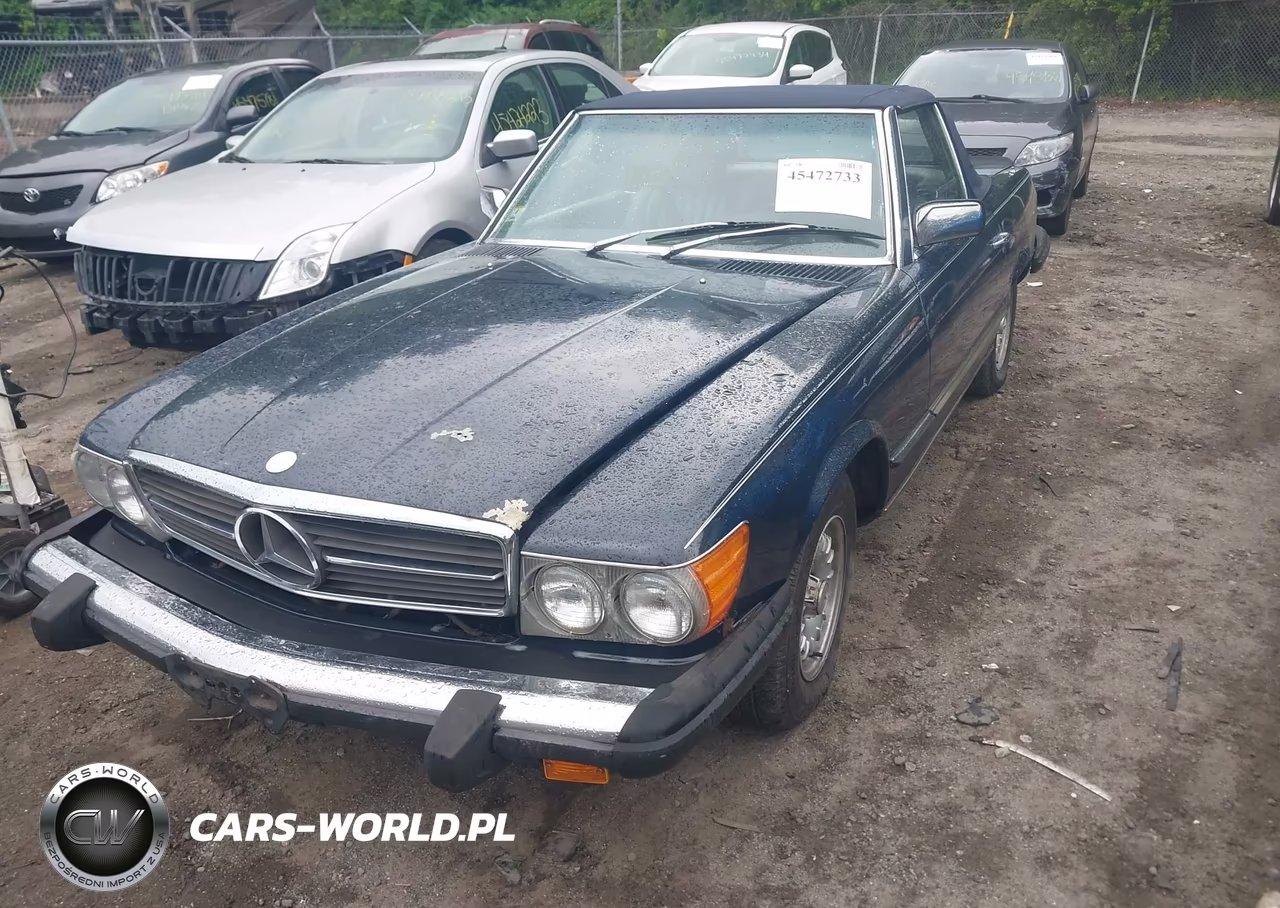 1982 Mercedes-Benz 380 Sl VIN:WDBBA45AXCB015675 - 2