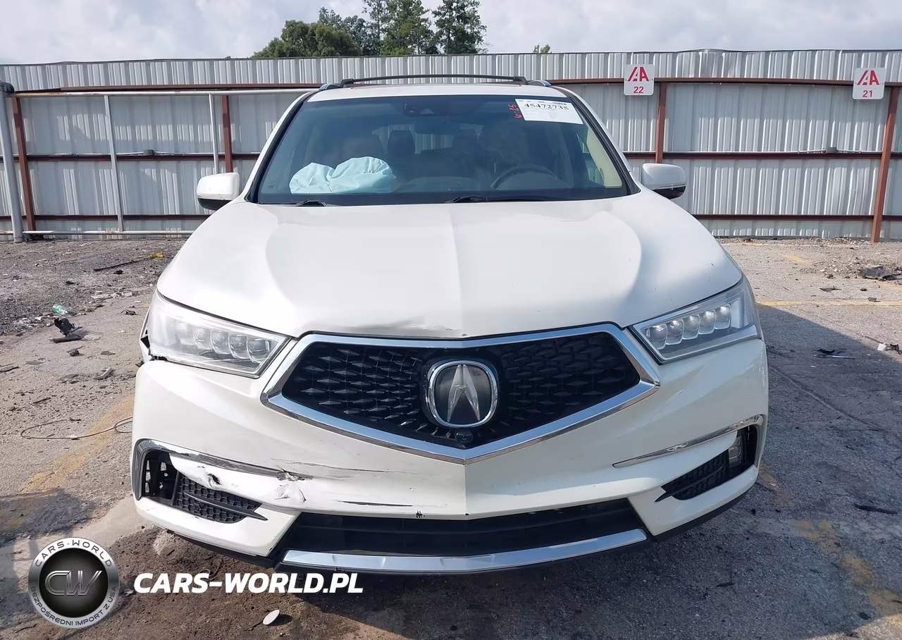 2017 Acura Mdx Advance Entertainment Pkgs VIN:5FRYD4H90HB027194 - 12